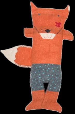 Kinder Kuscheldecke Fuchs Decke in Puppe Geschenkidee