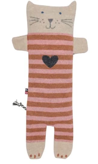 Kinder Kuscheldecke Katze Decke in Puppe Geschenkidee