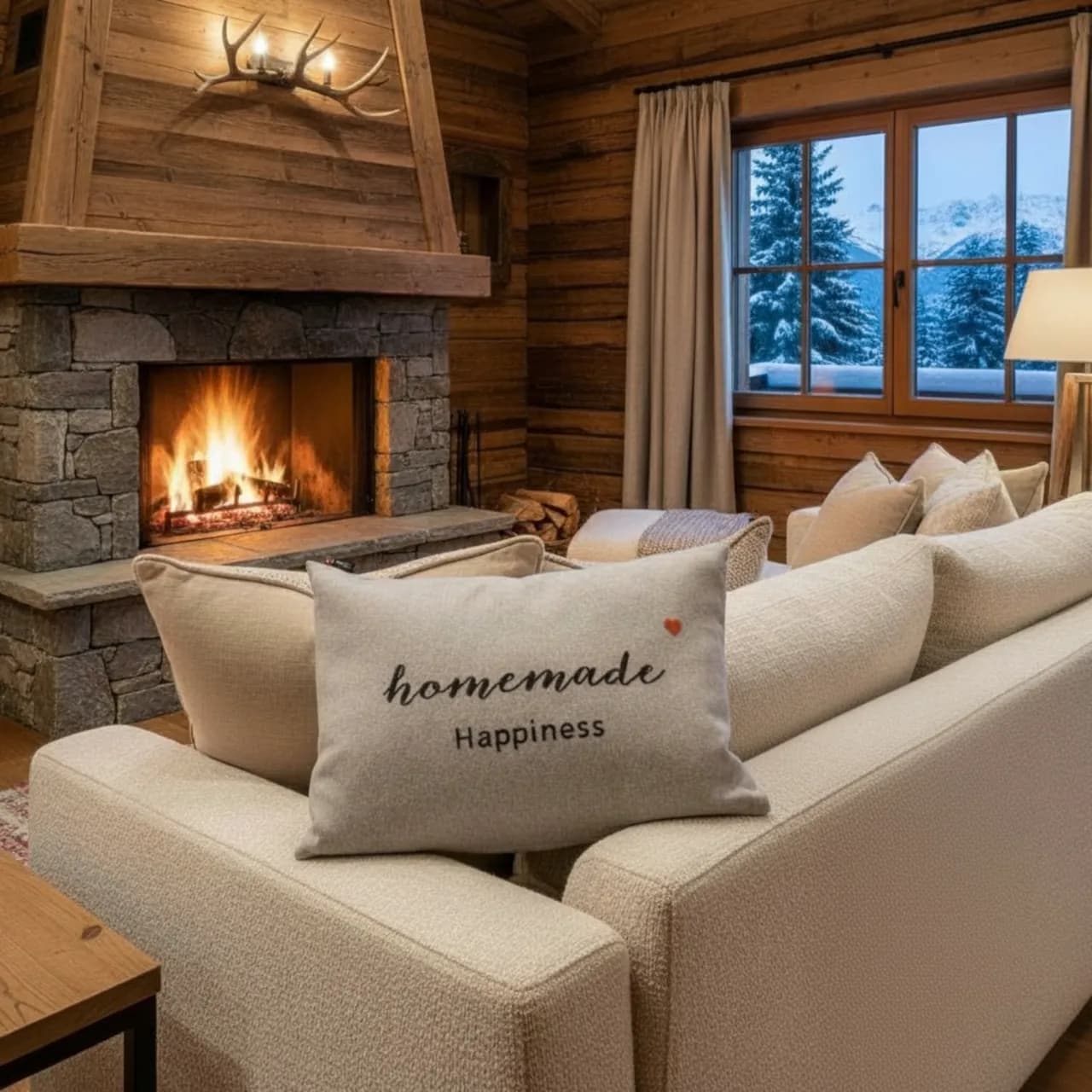 Sofakissen Set 40x60 cm – Federkissen mit Flanell-Bezug - kuschelig weich