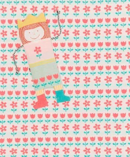 Kinder Kuscheldecke Prinzessin Decke in Puppe Geschenkidee