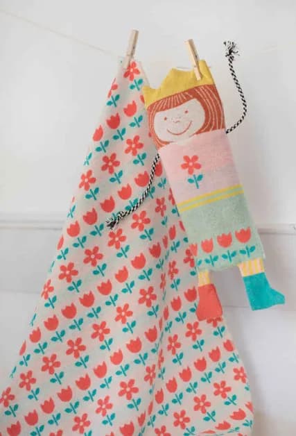 Kinder Kuscheldecke Prinzessin Decke in Puppe Geschenkidee