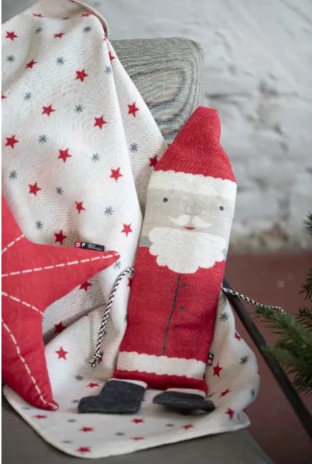 Kinder Kuscheldecke Weihnachtsmann Decke in Puppe Geschenkidee