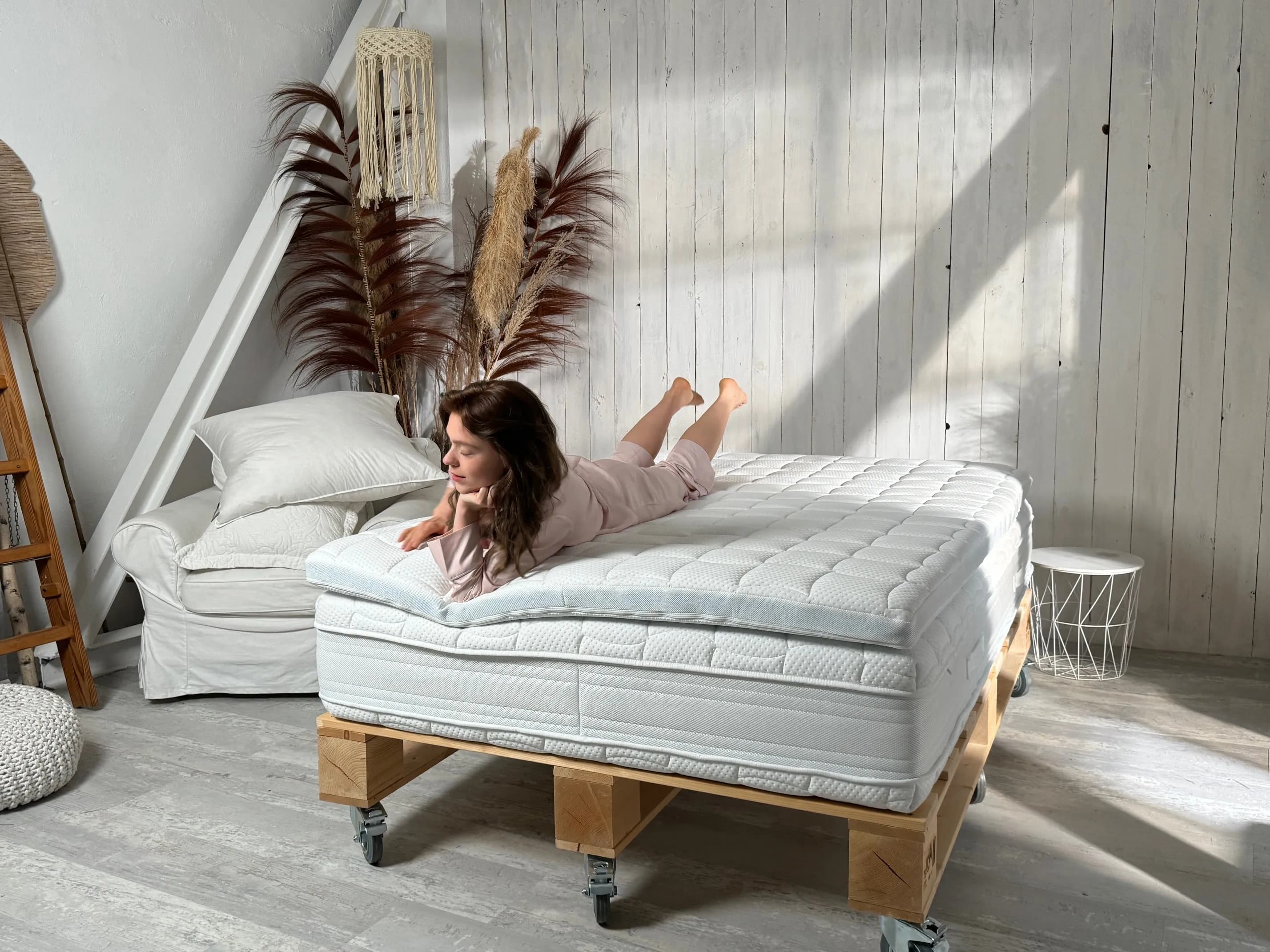 Matratzentopper Deluxe 120*200*10 cm