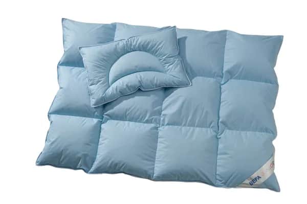 Baby Winter Bettdecke 100x135 cm Blau "Outdoor"
