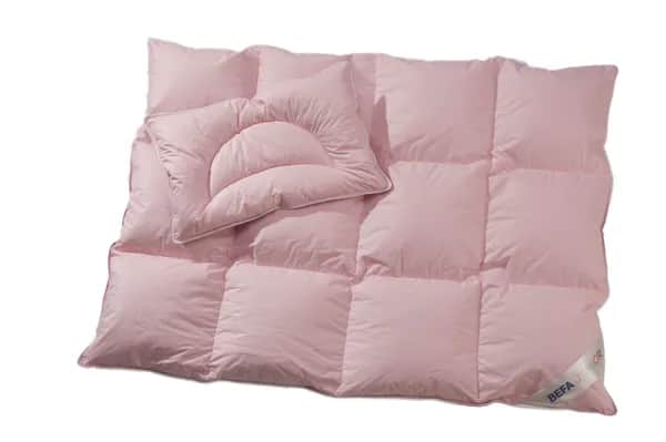 Baby Ganzjahres Bettdecke 100x135 cm Rosa