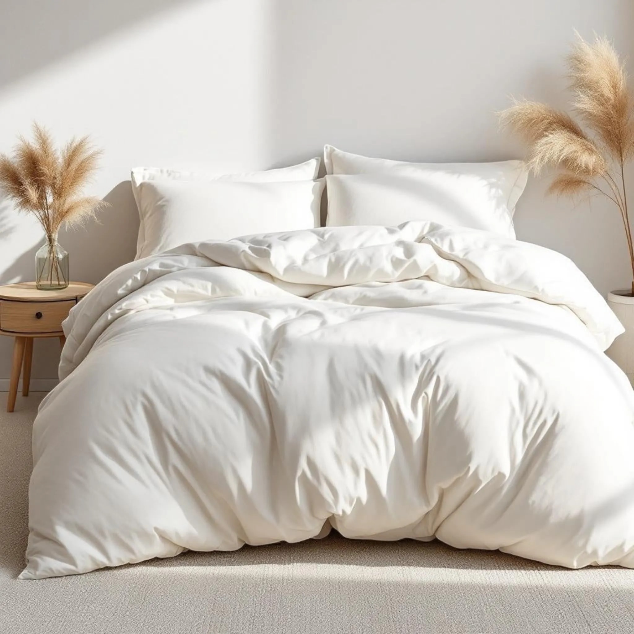 Warme 100% Gänsedaunen Winter Bettdecke 155x220cm Luxus pur & Made in Germany