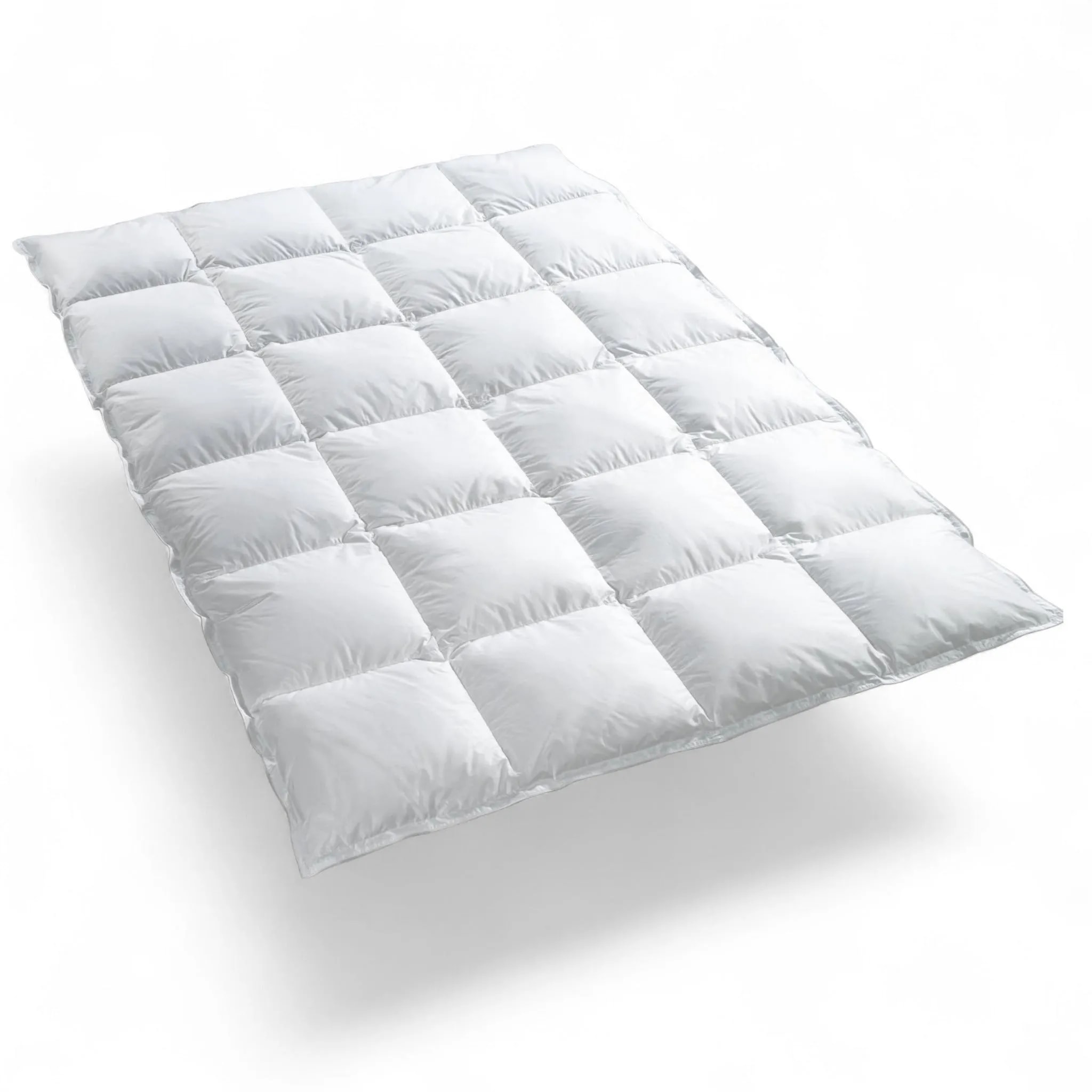 Sonderangebot! Winter Entendaunen Bettdecke 155x220 cm - 4x6 Kassetten - 10 cm Innensteg